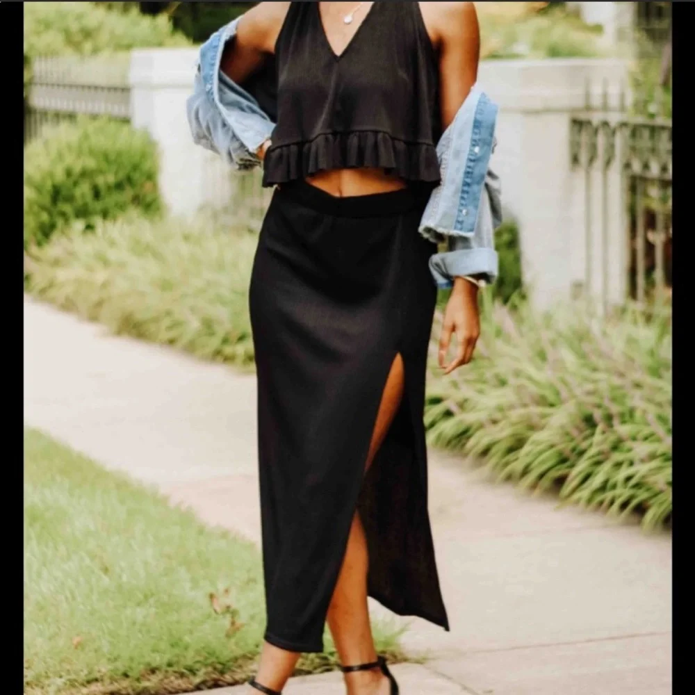 NWT Free People 2 pc Skirt Set, Small - Picture 4 of 8